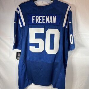 Nike Indianapolis Colts Jerrell Freeman NFL jersey Stitched Size 60 Indy #50 NWT